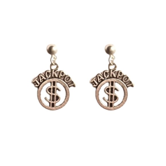 VEGAS JACKPOT EARRINGS - Picture 1 of 3